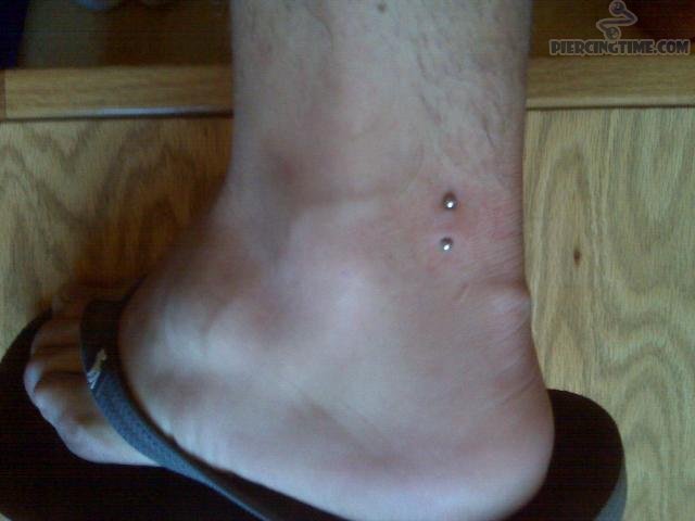 Tiny Piercing For Ankle