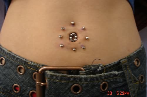 Surface Belly Piercings For Girls
